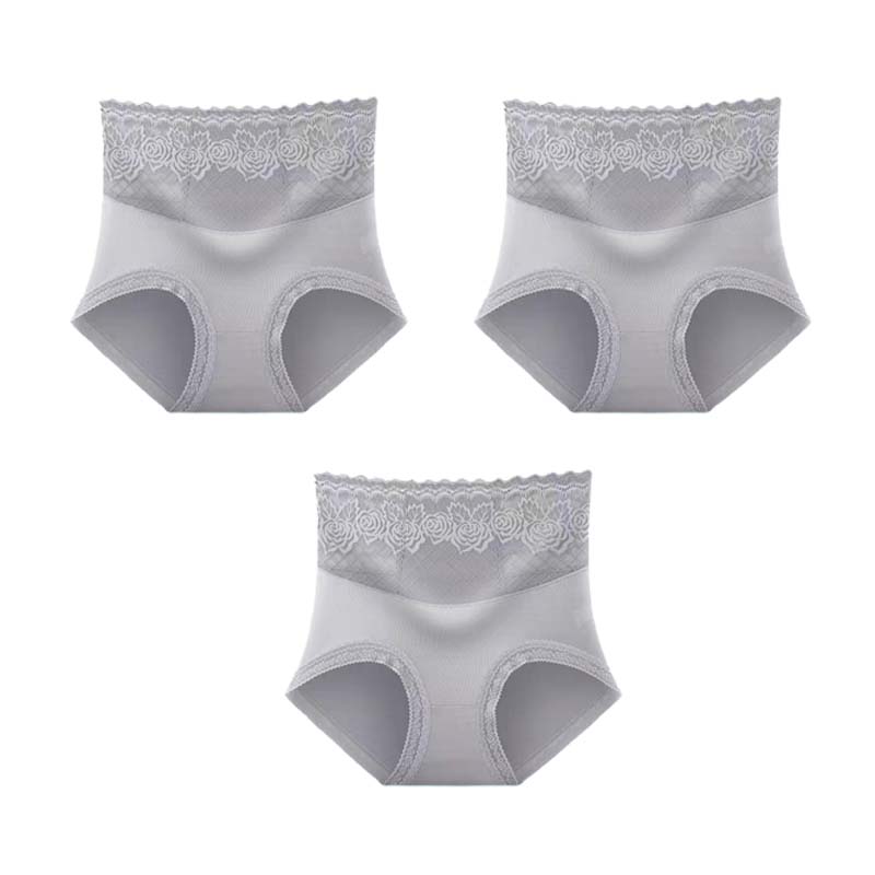 🔥Buy 1 get 2 free (3pcs) _High Waist Anti-Side Leakage Lace Panties
