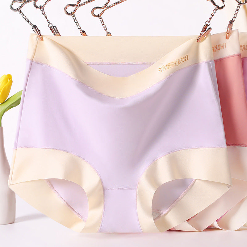 🔥BUY 5 GET 5 FREE_Women Big Girls Plus Size Ice silk Menstrual Period Leak Proof Panties Briefs Underwear