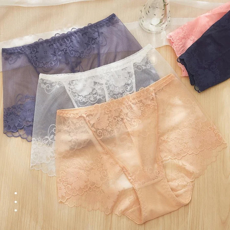 ✨2023 Promotion - Ladies Silk Lace Handmade Panties✨