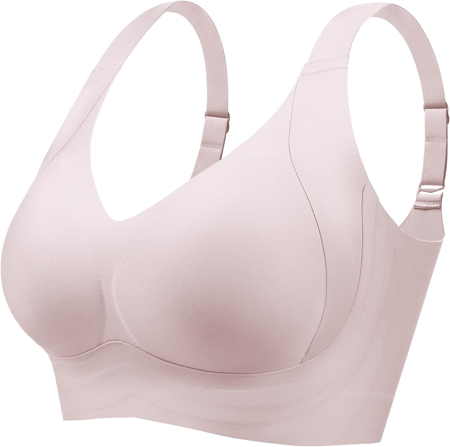 Daily Comfort Wireless Shaper Bra-Pink