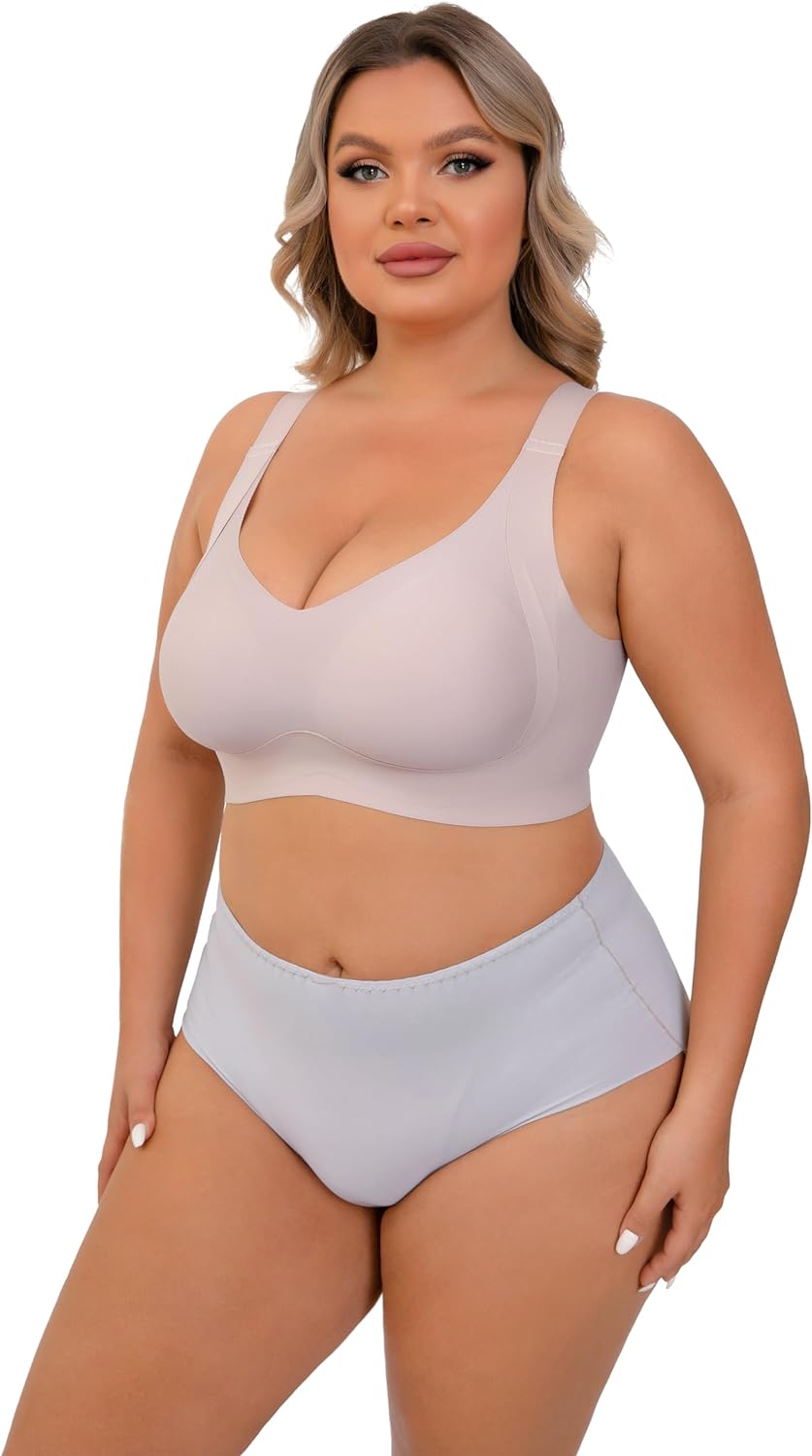 Daily Comfort Wireless Shaper Bra-Pink