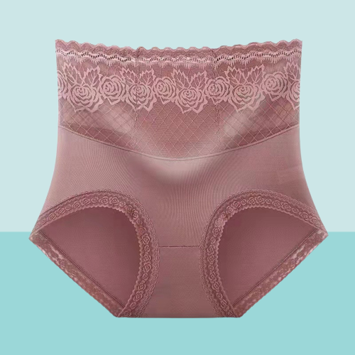 🔥Buy 1 get 2 free (3pcs) _High Waist Anti-Side Leakage Lace Panties