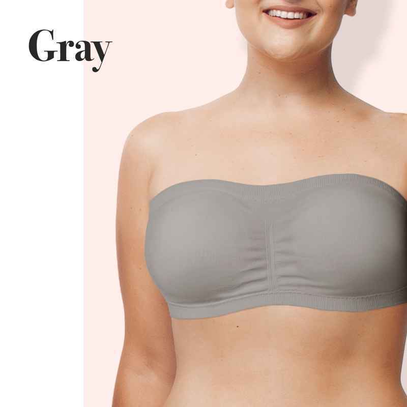 Pure Comfort Wireless Strapless Bra