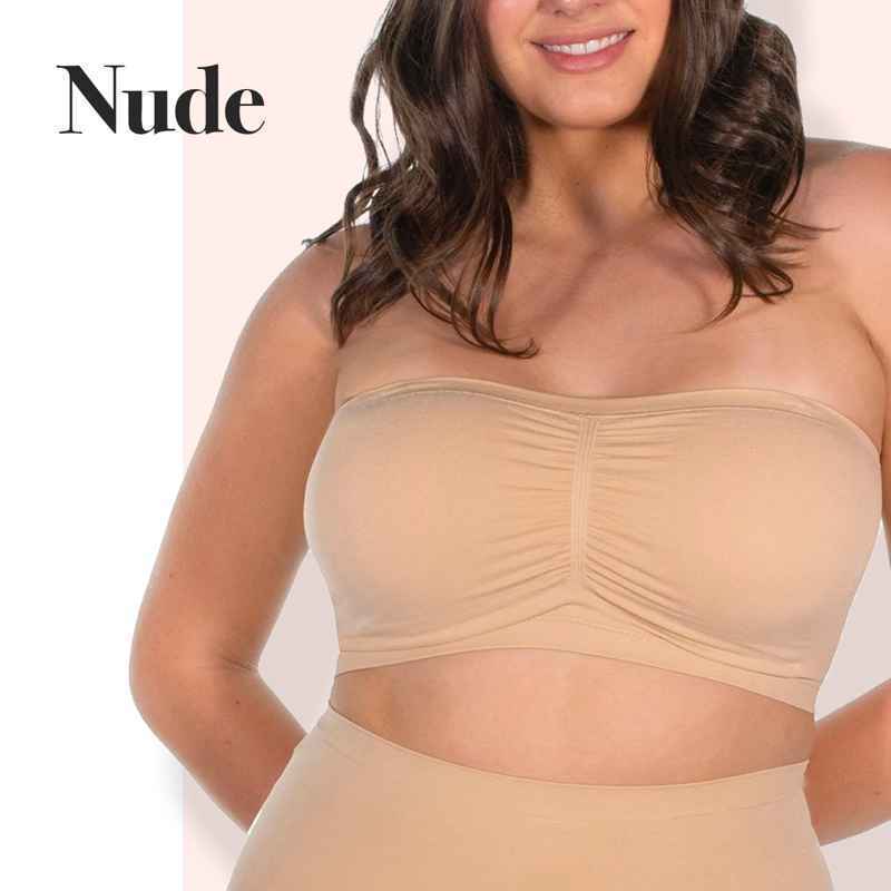Pure Comfort Wireless Strapless Bra