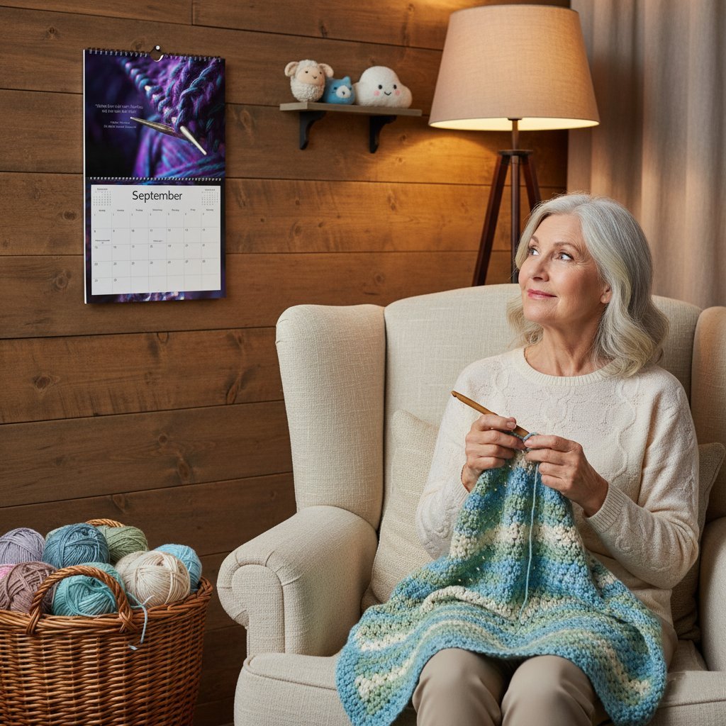 🔥LAST DAY 50% OFF - 🧶📅Knitting Calendar 2026 (♻️Free PDF Included!)