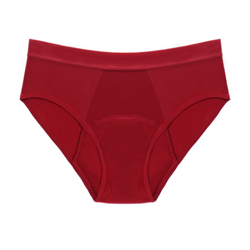 🔥BUY 3 GET 2 FREE_Large size sexy multi-color bamboo fiber four-layer menstrual underwear