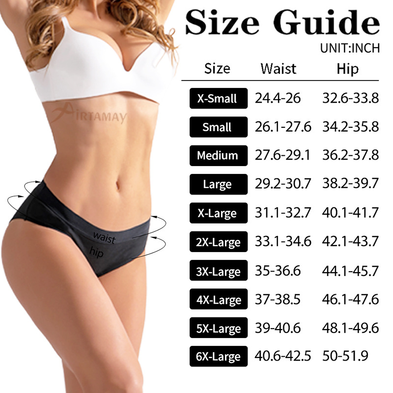 🔥BUY 3 GET 2 FREE_Large size sexy multi-color bamboo fiber four-layer menstrual underwear