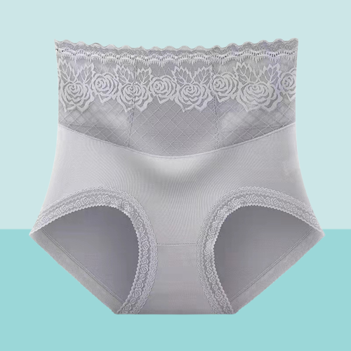 🔥Buy 1 get 2 free (3pcs) _High Waist Anti-Side Leakage Lace Panties