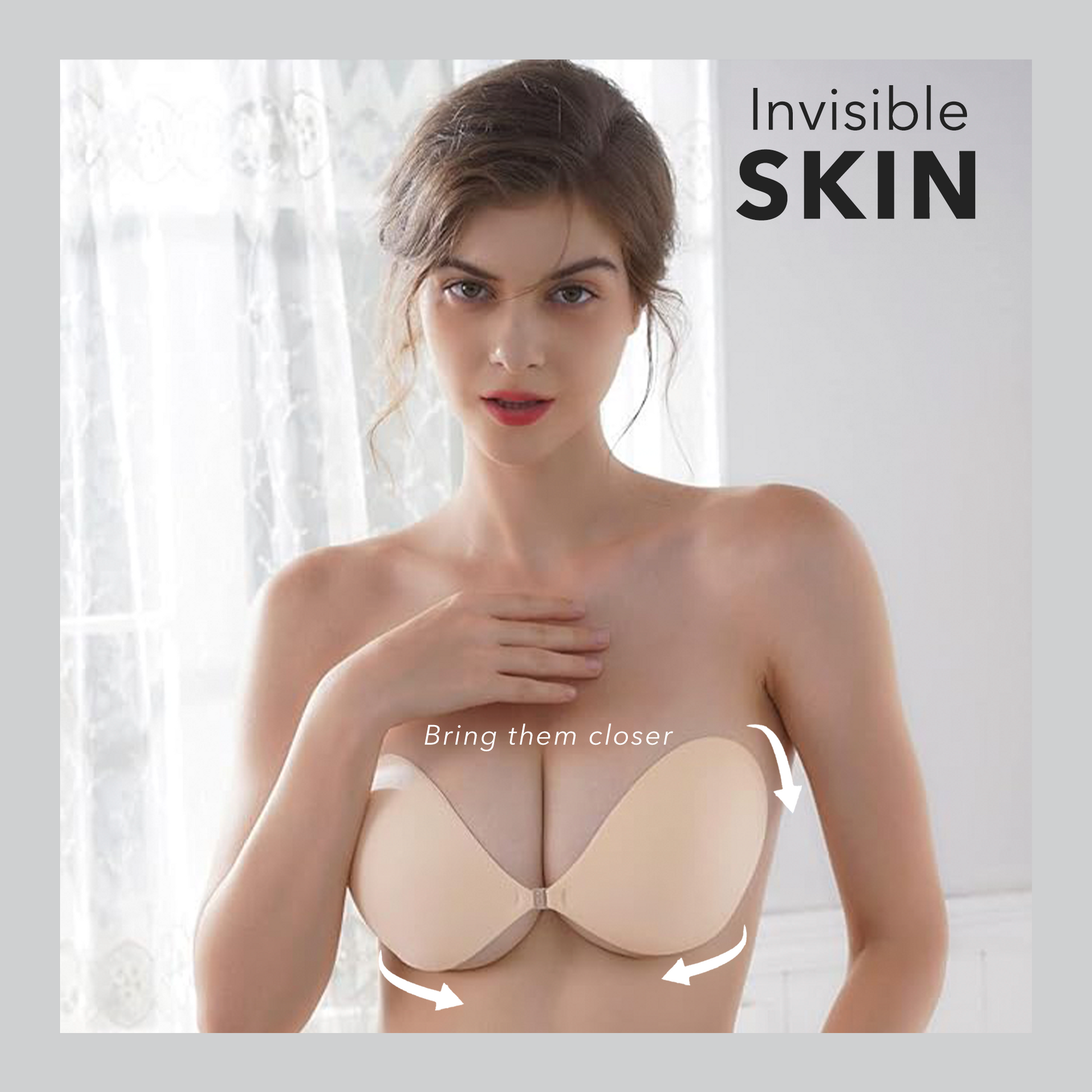 ✨BUY 3 FREE SHIPPING_Adhesive invisible gathering bras