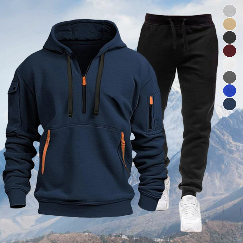 Neues lässiges Set aus Sweatshirt und Hose für Herren