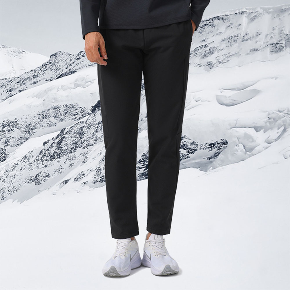Warme wind- und wasserdichte Fleece-Freizeithose für Herren