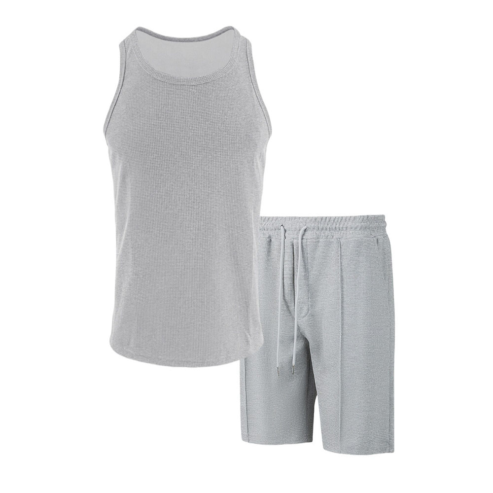 Weste + Shorts Herren Sommer Casual Comfort Set