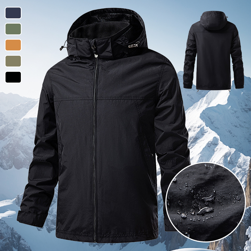 Nouvelle veste d'alpinisme imperméable et coupe-vent pour hommes