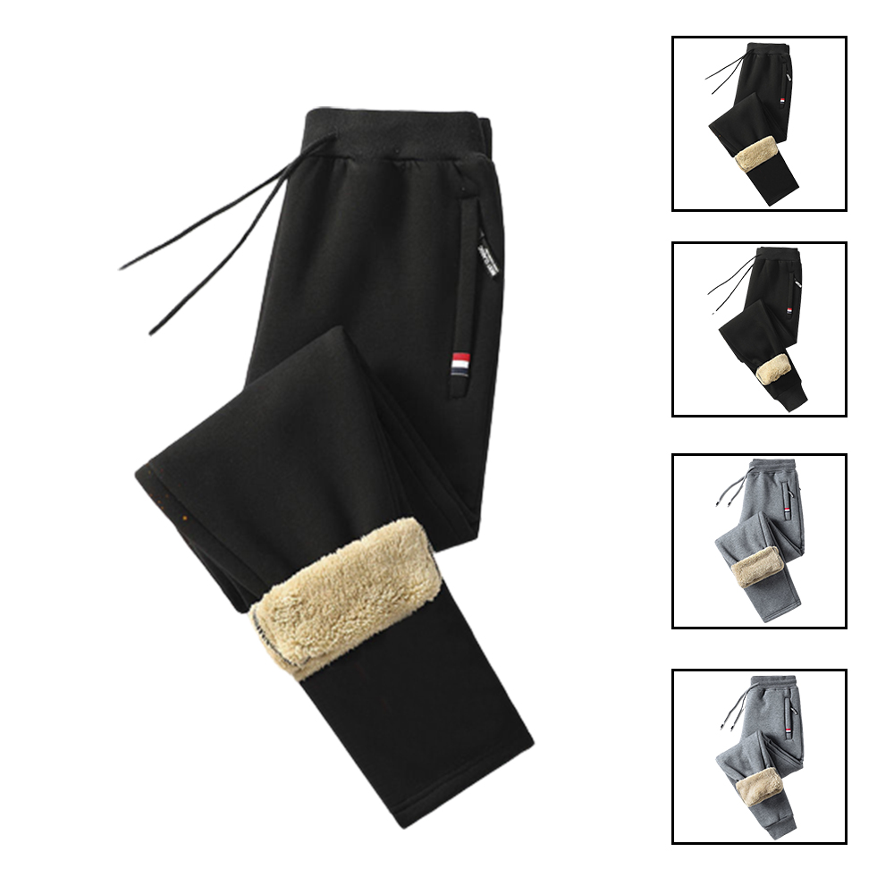 Gentlemenmode™ Warme Fleece- und verdickte Jogginghose für Herren im Winter