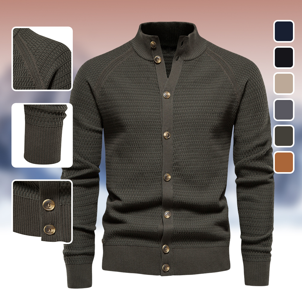 Nouveau cardigan tricoté décontracté pour hommes