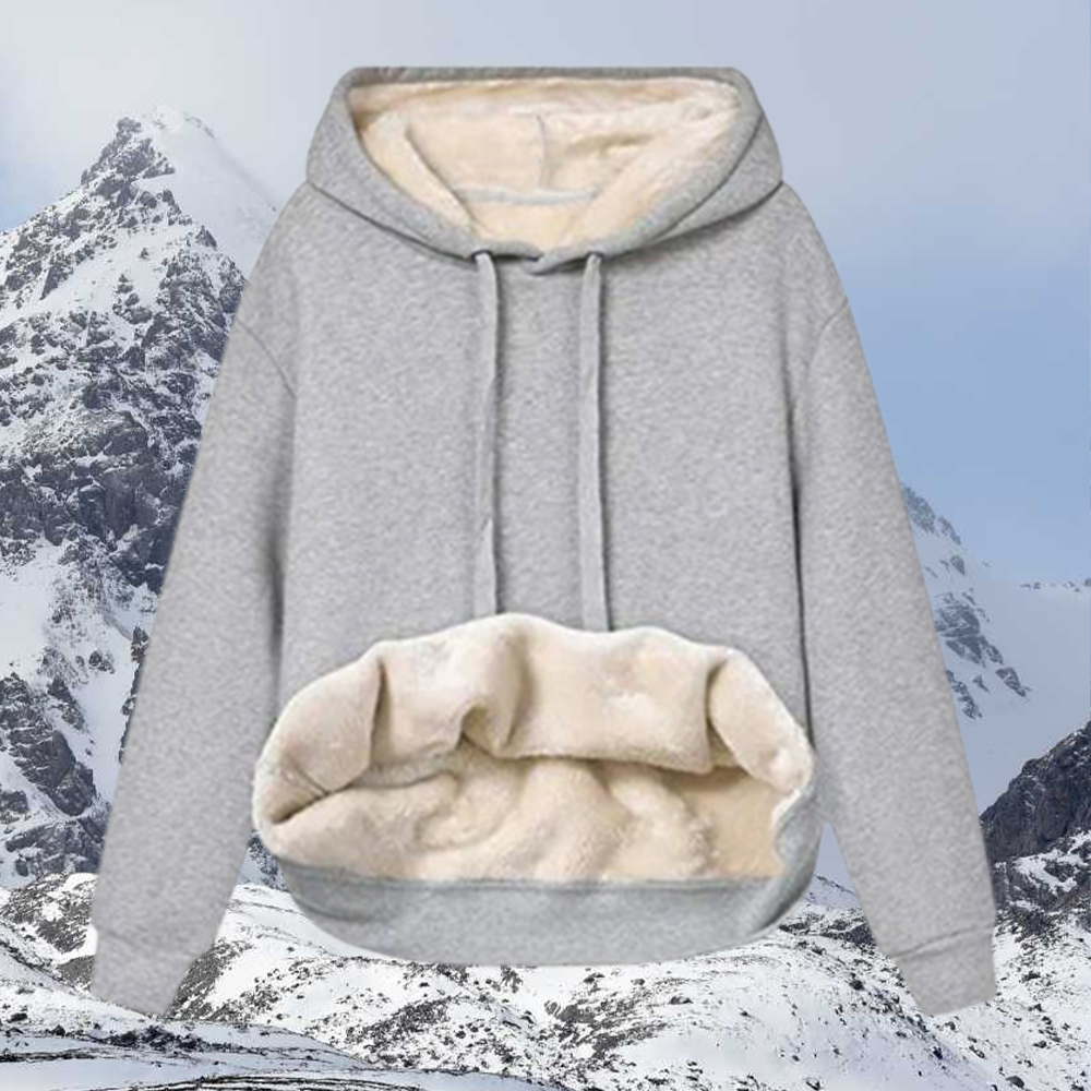 Winter-Fleece-Sweatshirt für Damen