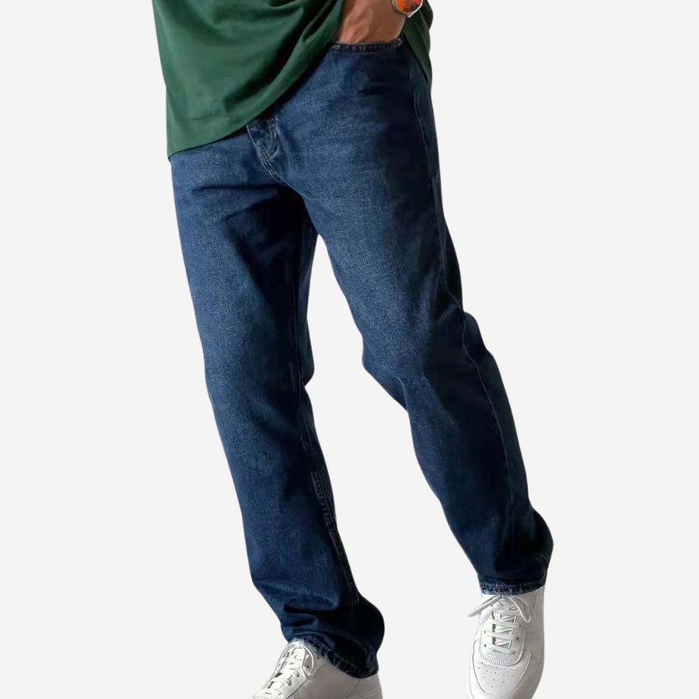 Schlichte Straight Jeans für Herren