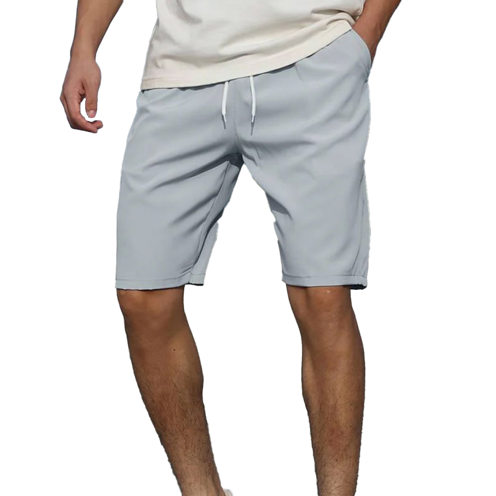 Lässige und bequeme Strandshorts für Herren in einfarbiger Ausführung