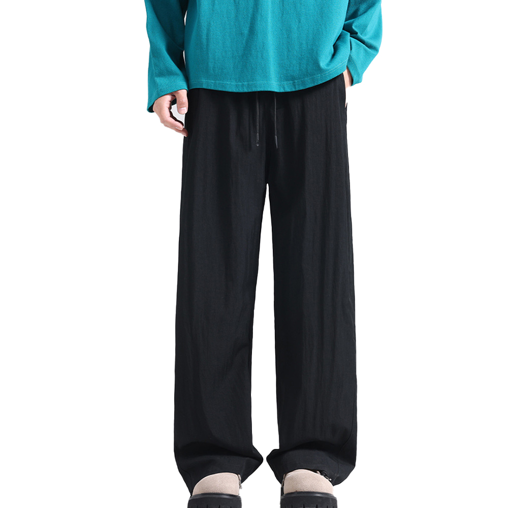 Dünne, atmungsaktive und bequeme Sporthose mit weitem Bein