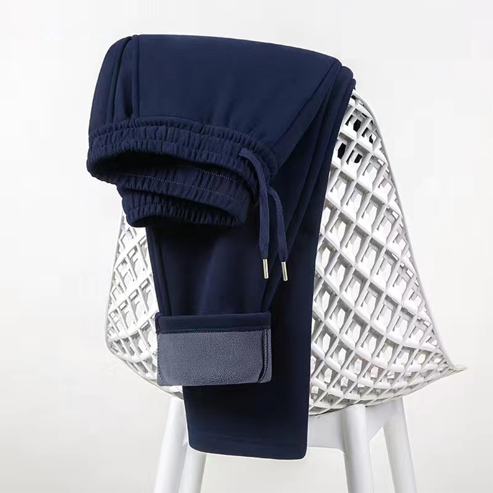 Warme Sport-Freizeithose aus Fleece für Herren im Winter