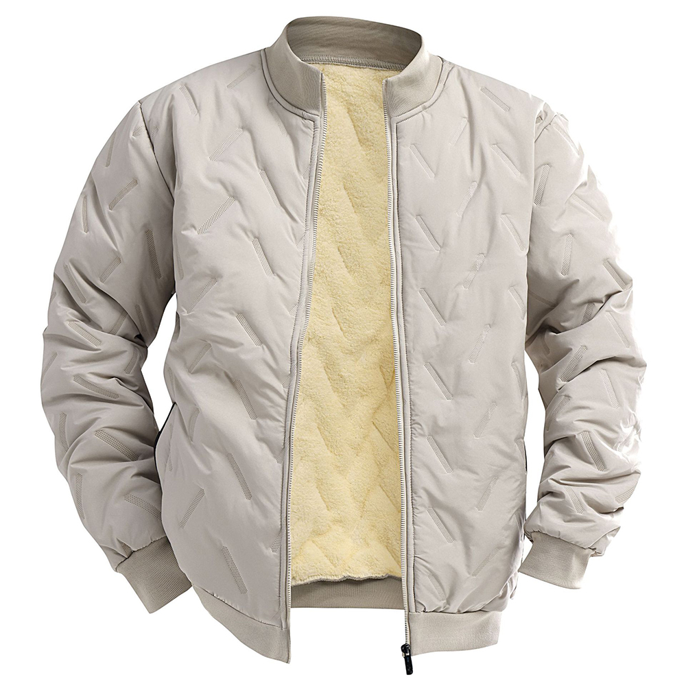 Veste décontractée chaude en polaire pour hommes