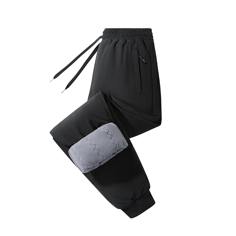 Wind- und wasserdichte Fleece-Freizeithose für Herren