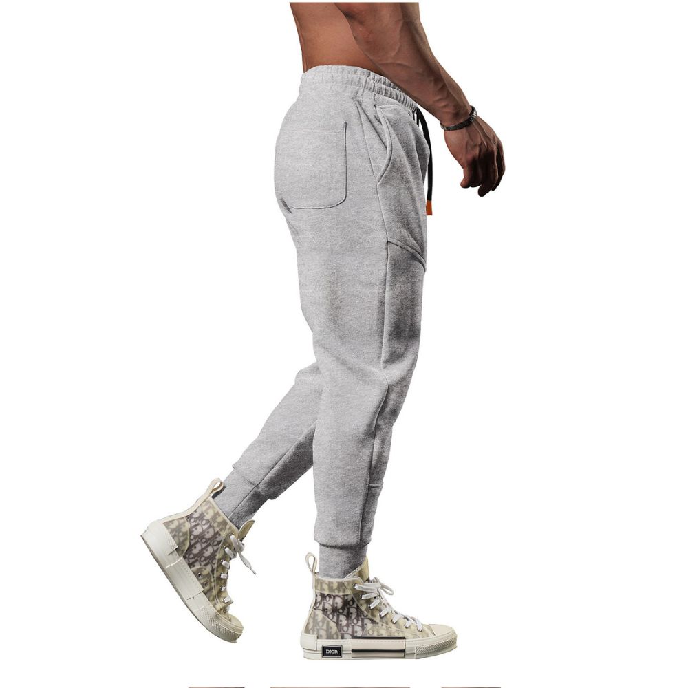 Lässige Leggings-Jogginghose für Herren im Patchwork-Stil