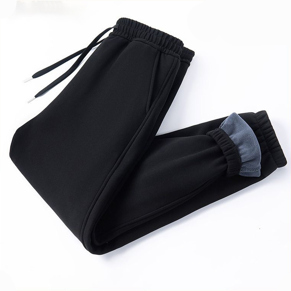 Warme Sport-Freizeithose aus Fleece für Herren im Winter