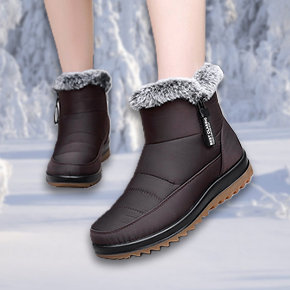 Wasserdichte warme kurze Damenstiefel