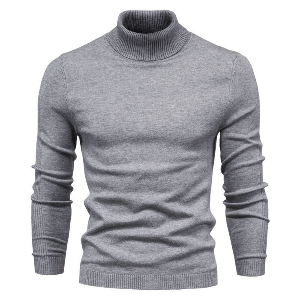 Rollkragenpullover für Herren im Herbst und Winter