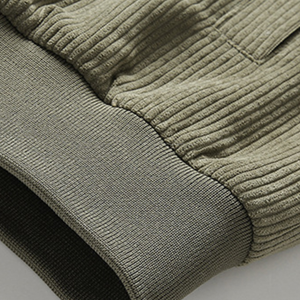 Alberchris™ New winter thickened corduroy men's stand-up collar lambskin jacket