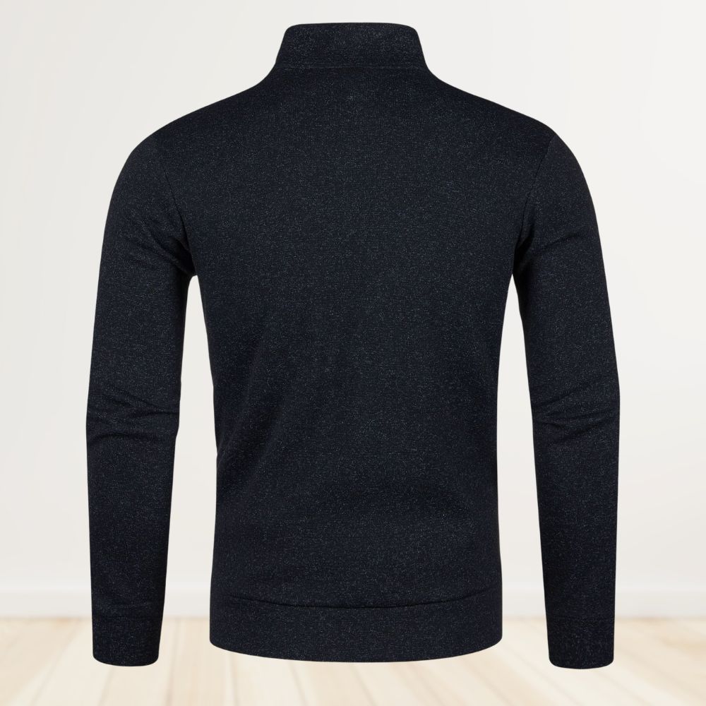 Strickjacke für Herren im Herbst und Winter mit Stehkragen