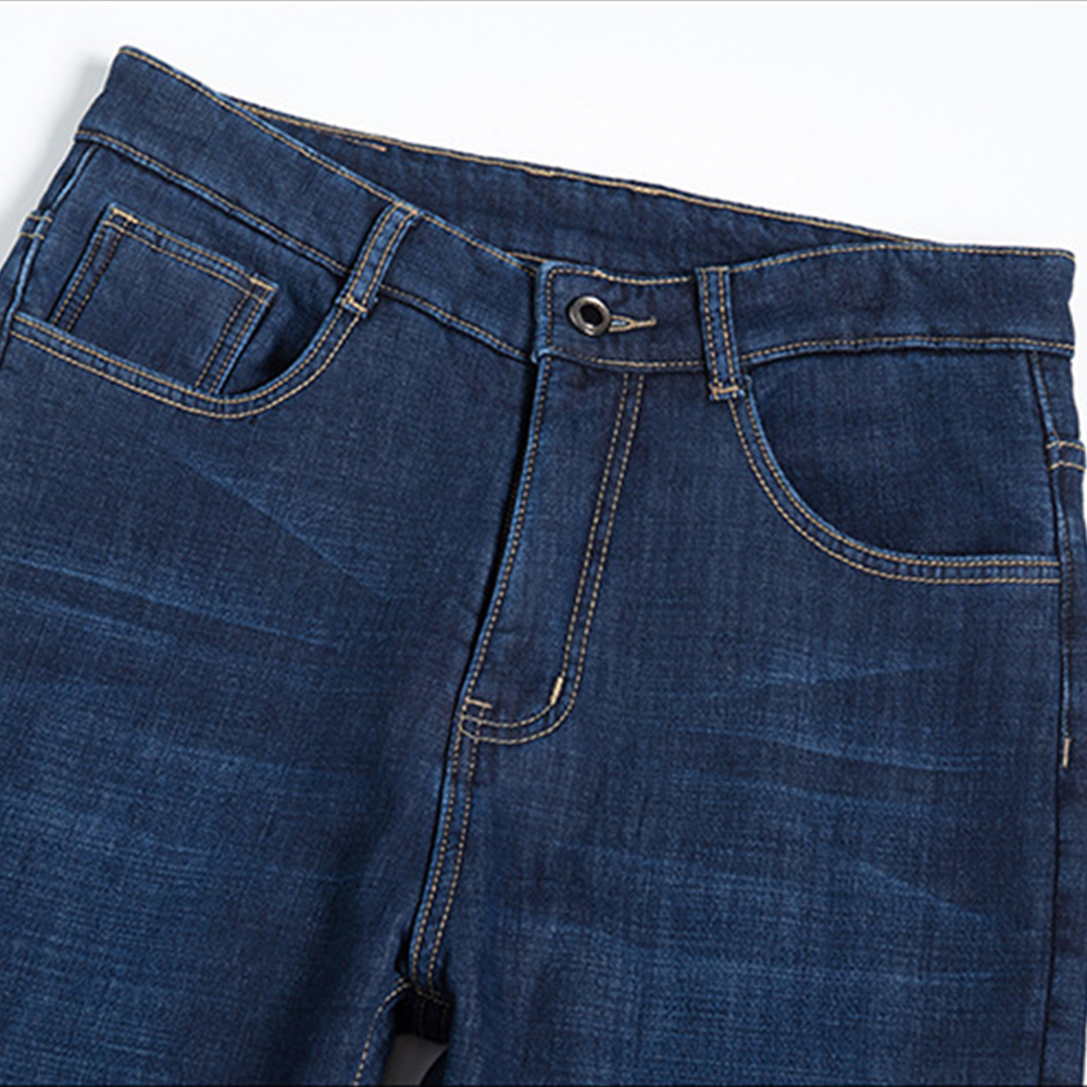 Lockere Freizeitjeans für Herren aus dickem Samt