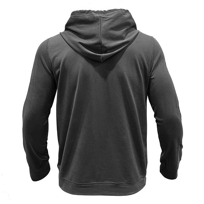 Lässiges Kapuzen-Sweatshirt mit Knopfleiste für Herren