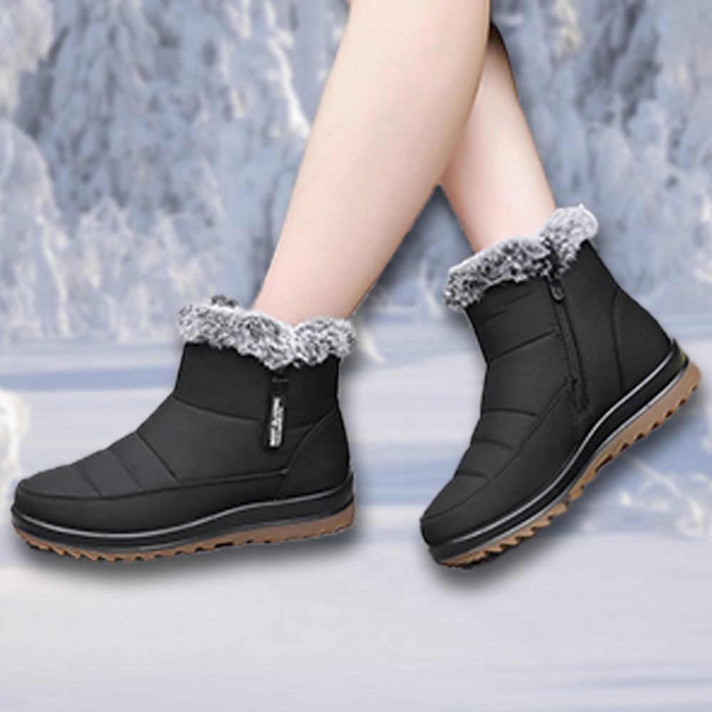 Wasserdichte warme kurze Damenstiefel