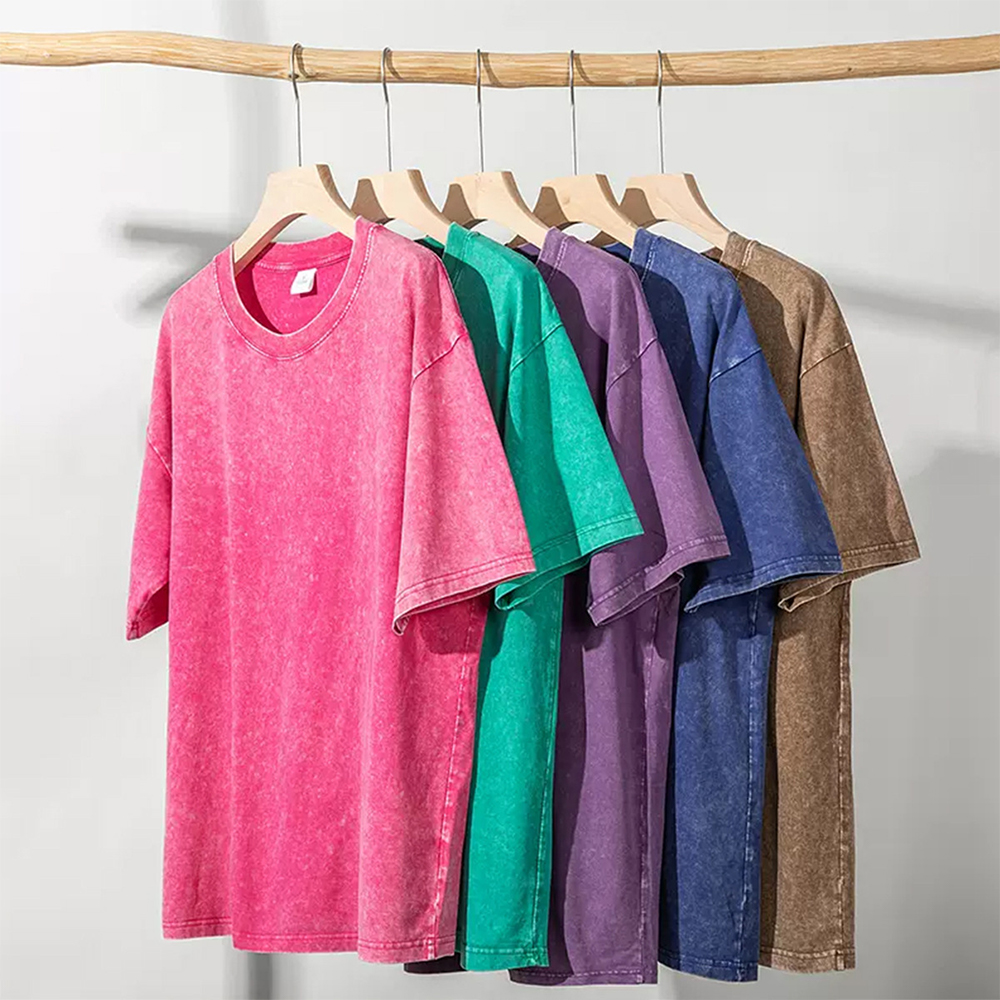 Kurzarm-T-Shirt aus Baumwolle mit Rundhalsausschnitt für Herren im Vintage-Stil