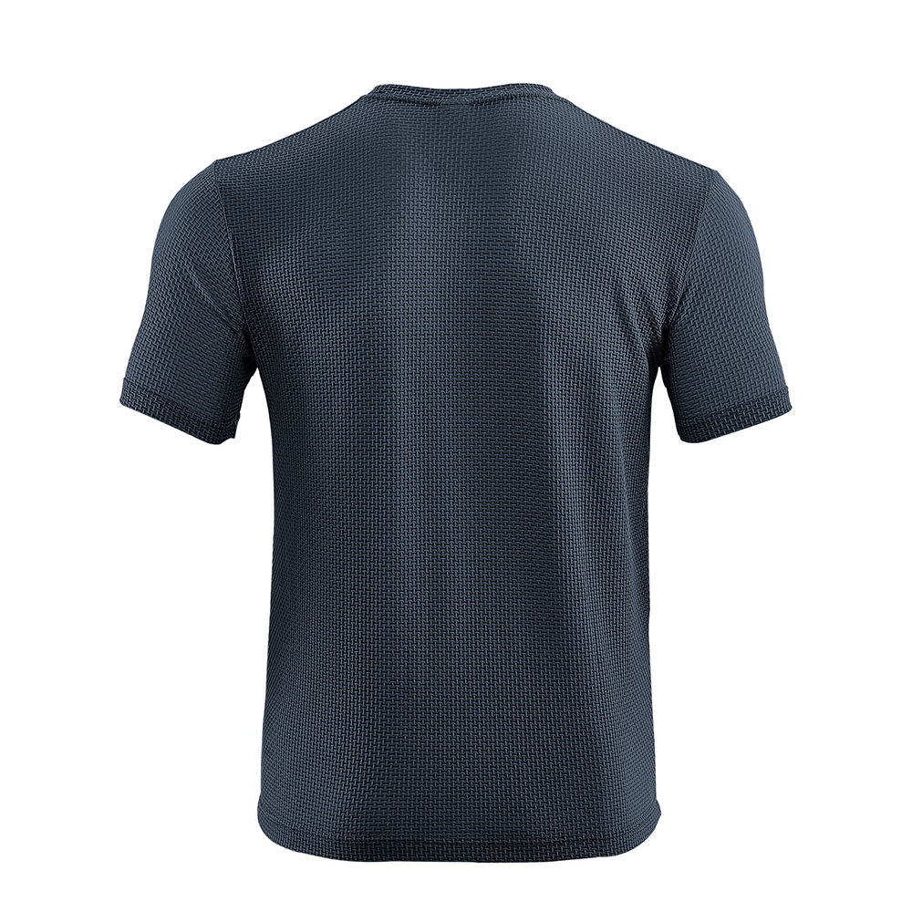 Sommerliches Herren Seersucker T-Shirt – Leicht und atmungsaktiv