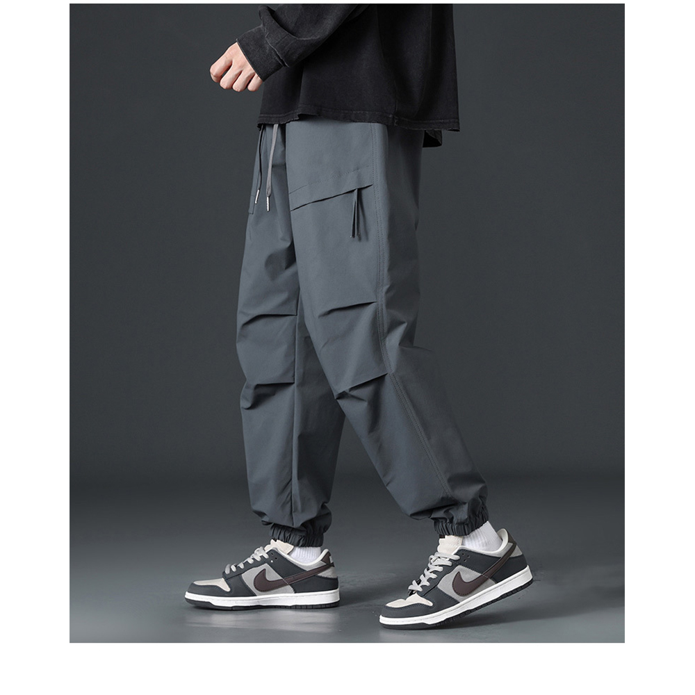 Winter-Herren-Overall mit Fleece-Beinen, lockerer Schnitt