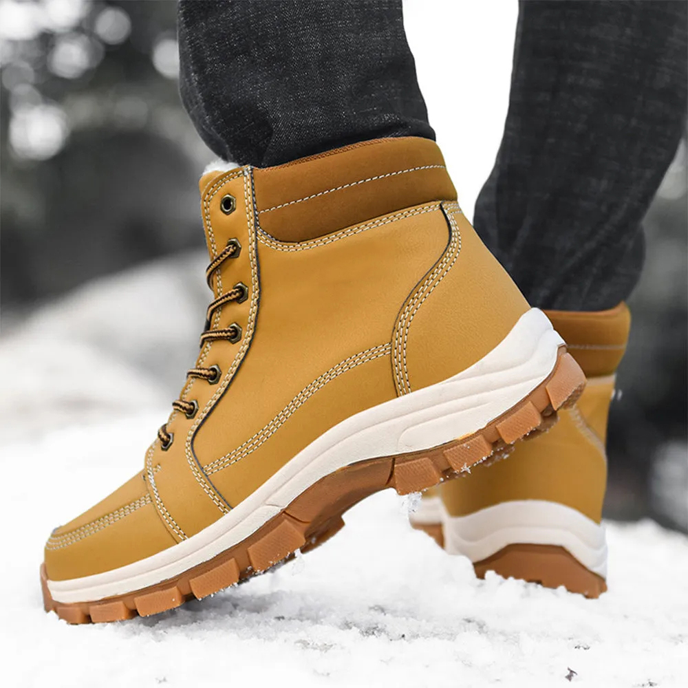 Wasserdichte Anti Rutsch Schneestiefel für Männer Outdoor Schuhe