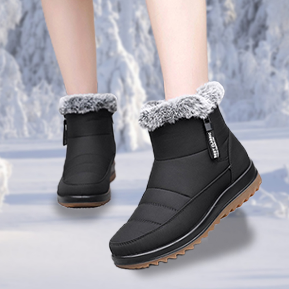 Wasserdichte warme kurze Damenstiefel