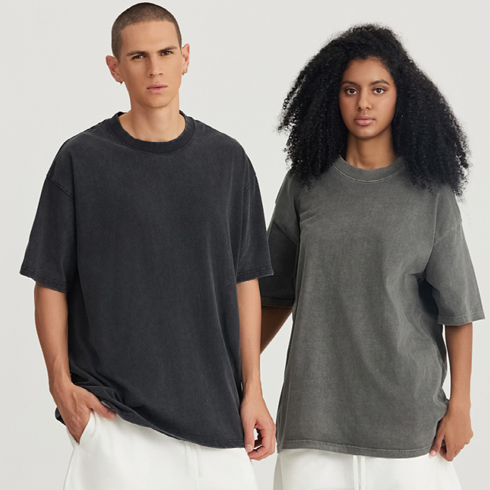 Kurzarm-T-Shirt aus Baumwolle mit Rundhalsausschnitt für Herren im Vintage-Stil