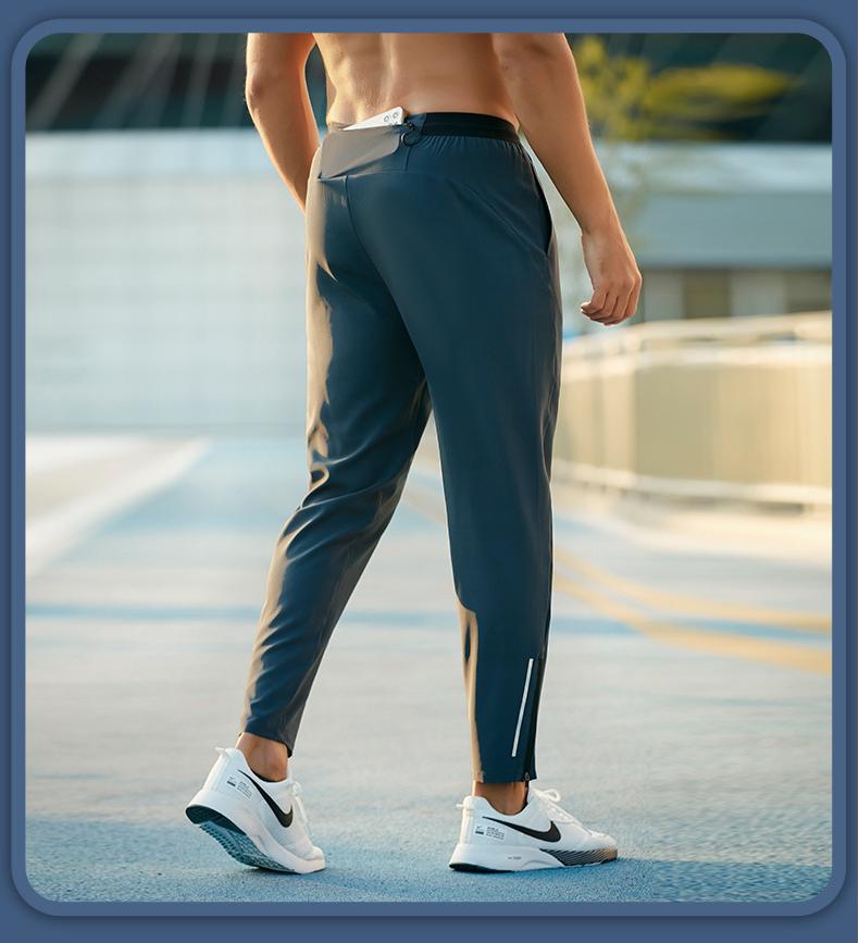 Pantalon de sport décontracté respirant à séchage rapide pour hommes