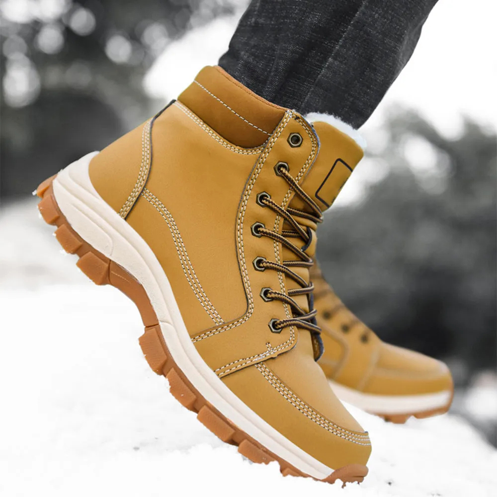 Wasserdichte Anti Rutsch Schneestiefel für Männer Outdoor Schuhe