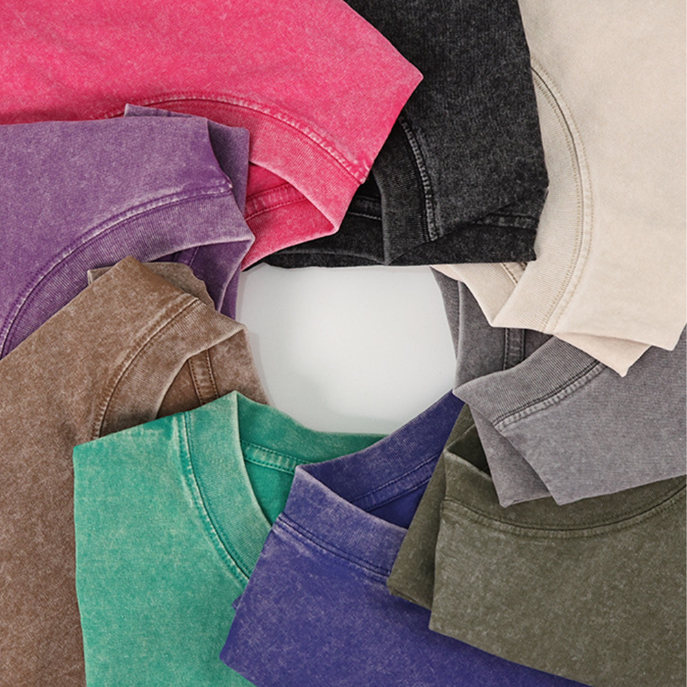 Kurzarm-T-Shirt aus Baumwolle mit Rundhalsausschnitt für Herren im Vintage-Stil