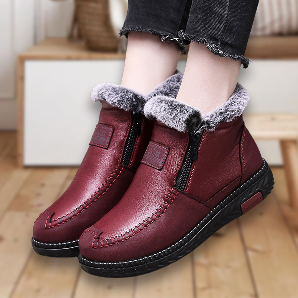 Warme Winter-Fleeceschuhe für Damen