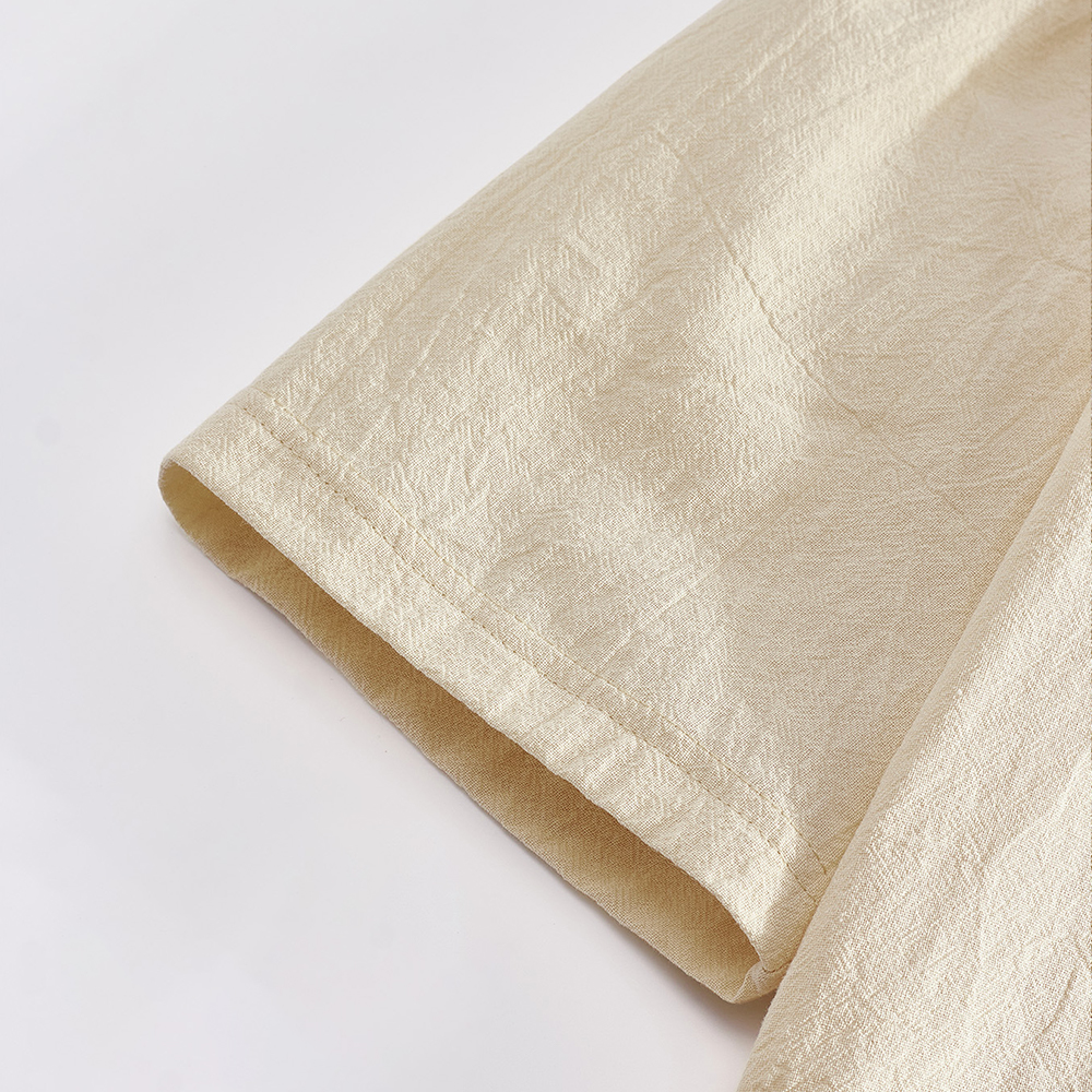 Herren-Strickjacke aus Baumwolle mit kurzen Ärmeln und Kapuze