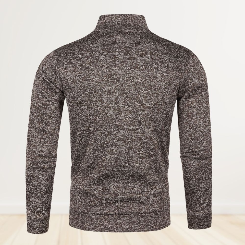 Strickjacke für Herren im Herbst und Winter mit Stehkragen