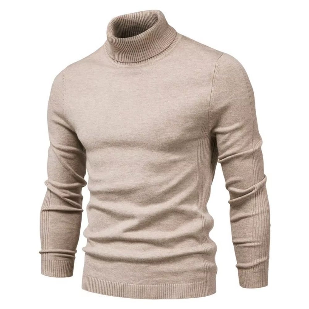 Rollkragenpullover für Herren im Herbst und Winter