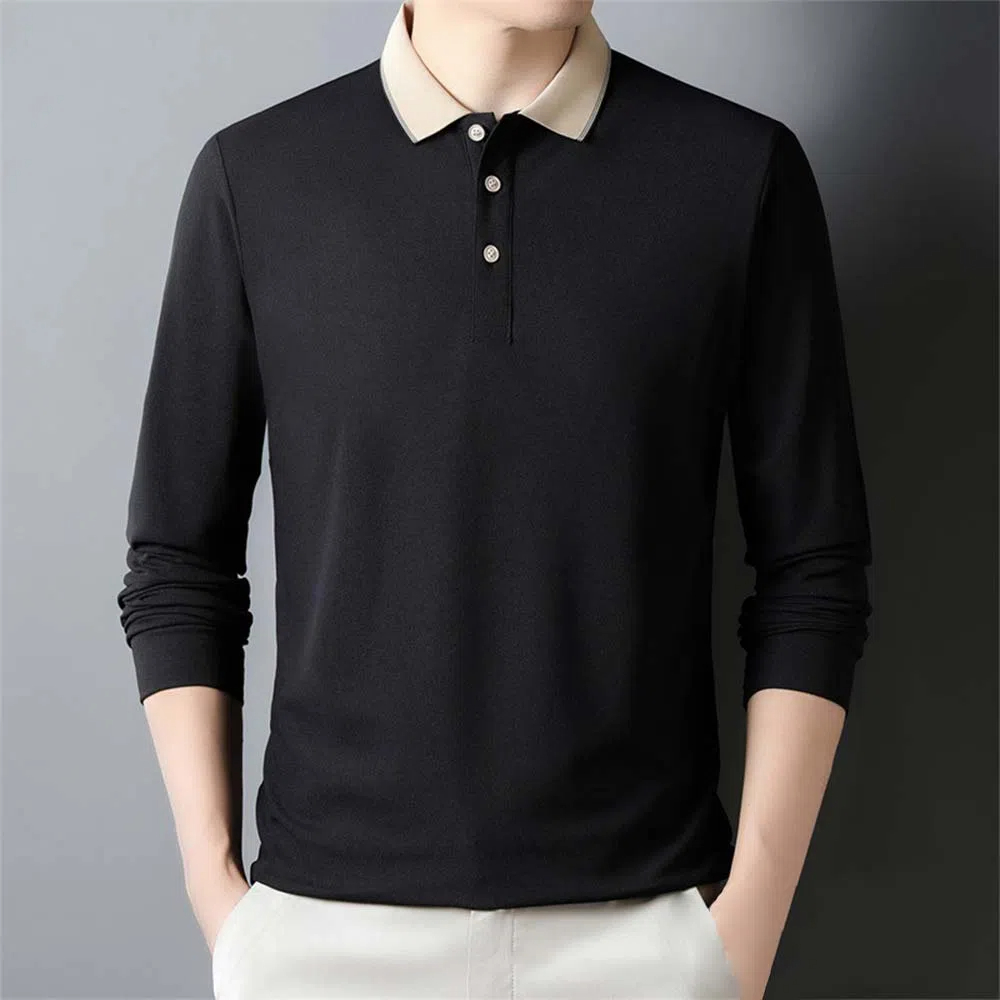 Atmungsaktives Business-Freizeit-Poloshirt für Herren