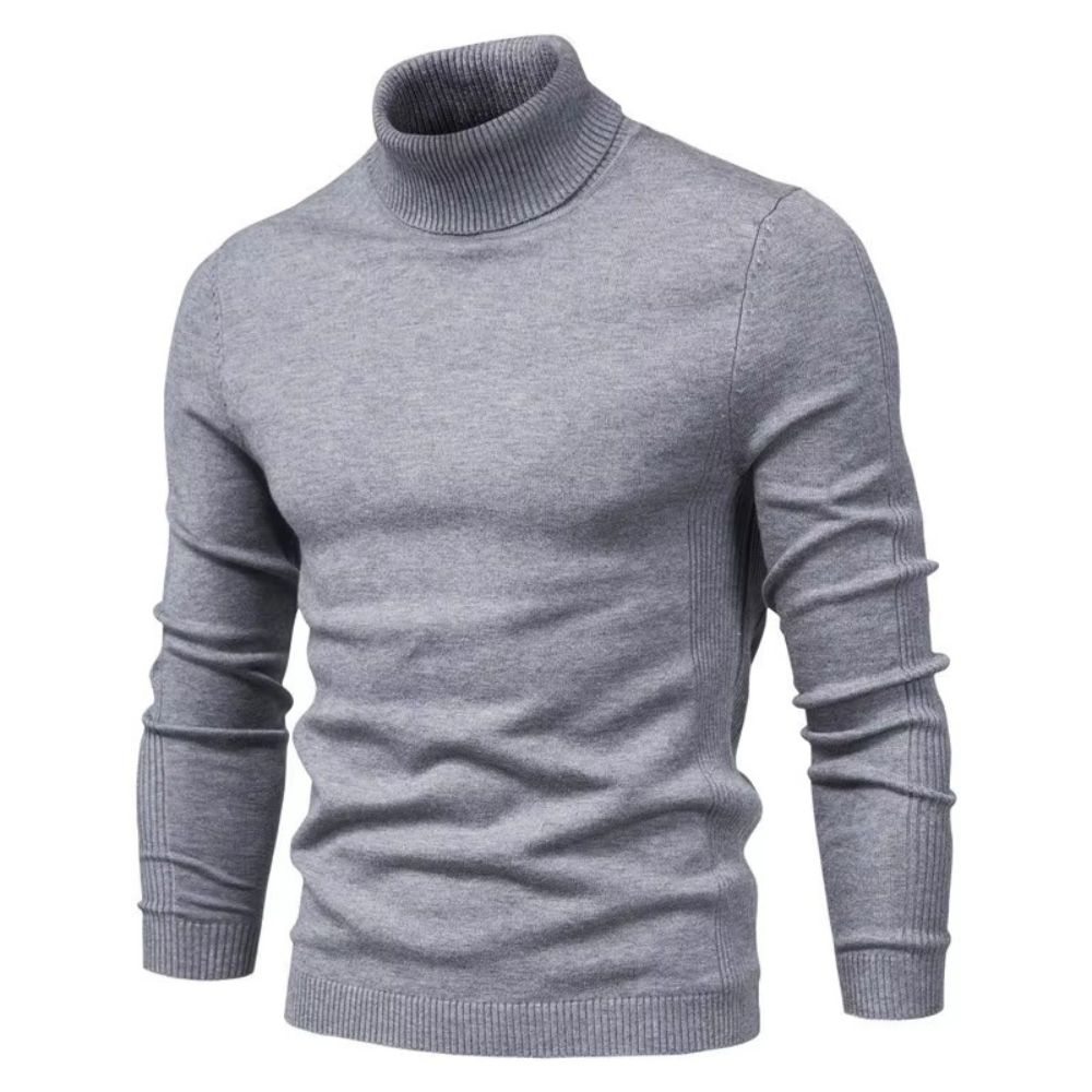 Rollkragenpullover für Herren im Herbst und Winter
